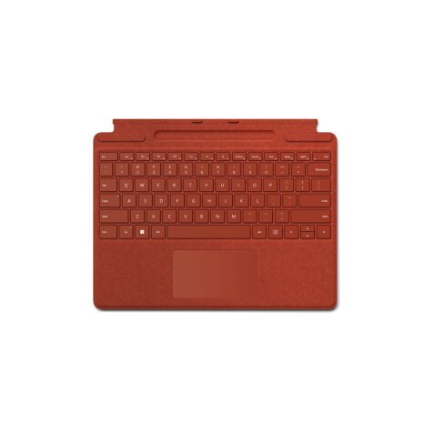 Microsoft Surface 8XA-00032 teclado para móvil QWERTY Español Microsoft Cover port Rojo