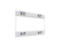Steelcase Roam™ Wall Mount for Surface Hub 2S 85'' 2,16 m (85") Gris, Blanc