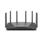 Synology RT6600ax Router WiFi6 1xWAN 3xGbE 1x2.5Gb routeur sans fil Tri-bande (2,4 GHz / 5 GHz / 5 GHz) Noir