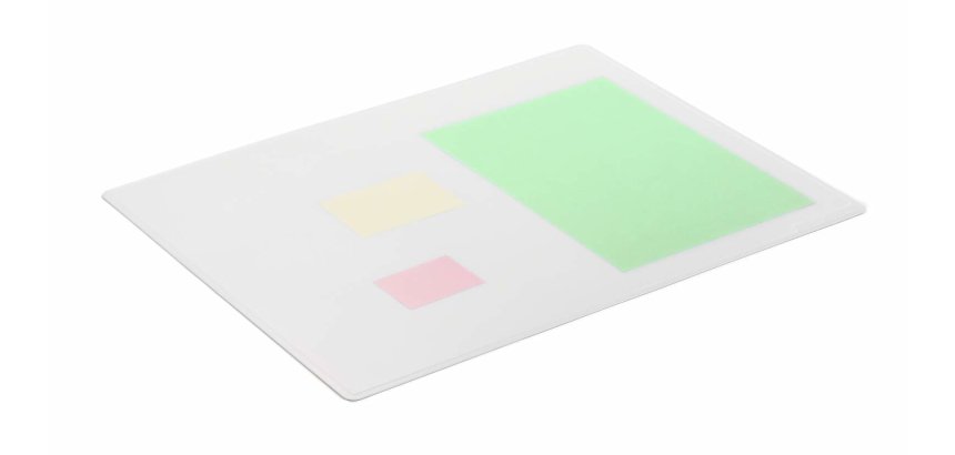 Sous-main avec rainures décoratives, 530 x 400 mm