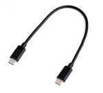 DLH DY-TU4855B câble USB 0,3 m USB C Noir