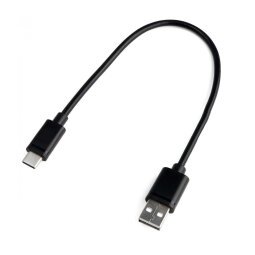 DLH DY-TU4850B câble USB 0,3 m USB A USB C Noir