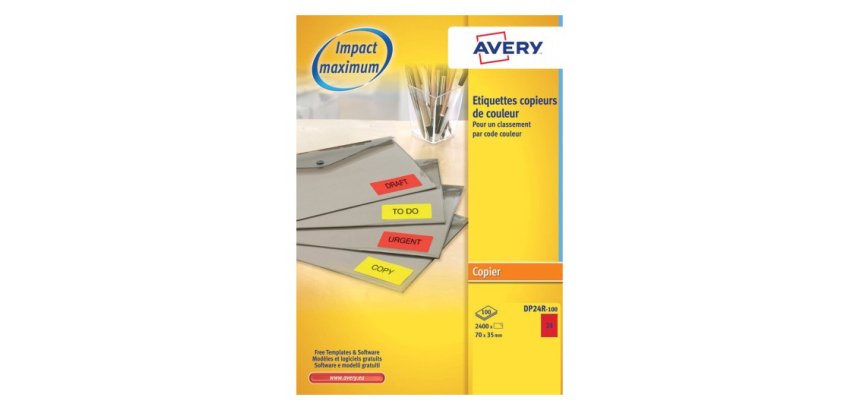 Etiquette d'adresse, 70 x 35 mm