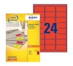 Etiquette d'adresse, 70 x 35 mm