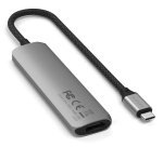 Satechi ST-P4SM hub & concentrateur USB Type-C 10000 Mbit/s Gris