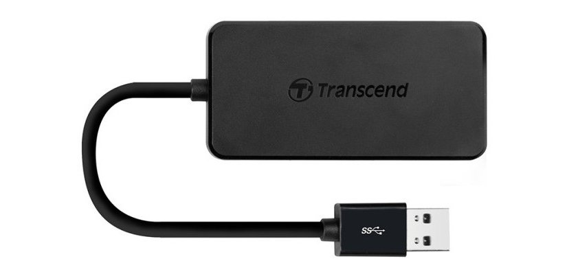 Transcend HUB2 Noir