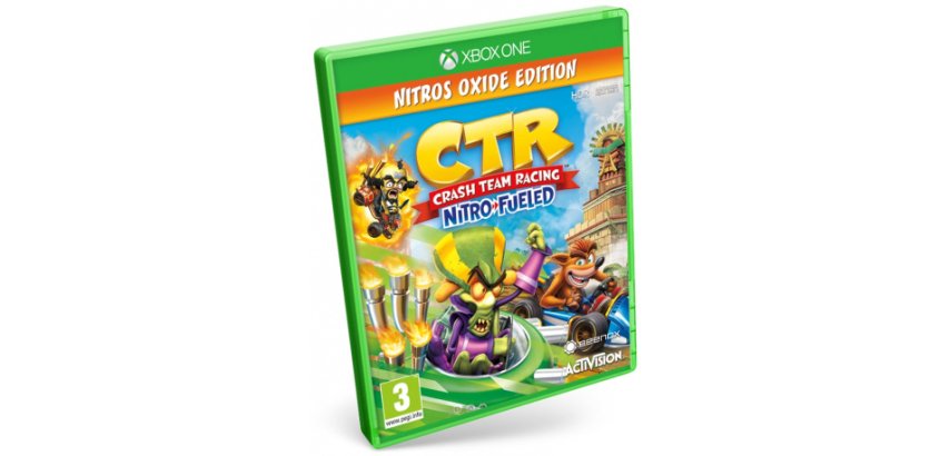 Activision Crash Team Racing Nitro-Fueled Nitros Oxide Edition, Xbox One Deluxe ITA