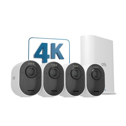 ARLO Caméra de surveillance Ultra 2 - pack de 4 caméras extérieures
