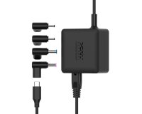 Port Designs 904065ACTOEU adaptateur de puissance & onduleur Intérieure 65 W Noir