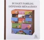Piqûre de comptabilité et organisation familiale 27x25cm - Budget dépenses ménagères 56 pages