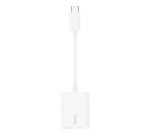 Belkin F7U081BTWH hub & concentrateur USB Type-C Blanc
