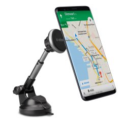 SBS Support smartphone voiture magnétique, fixation ventouse