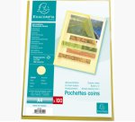 Sachet 100 pochettes polypropylène grainé 12/100e - A4