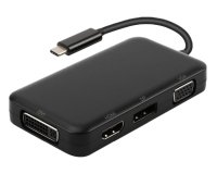 DLH DY-TU4880B adaptateur graphique USB 1920 x 1080 pixels Noir