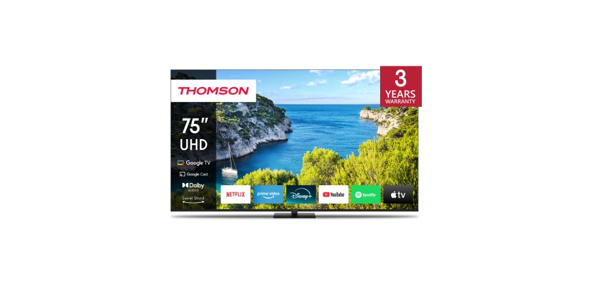 THOMSON TV LED 4K 189 cm 75UG5C14 Google TV