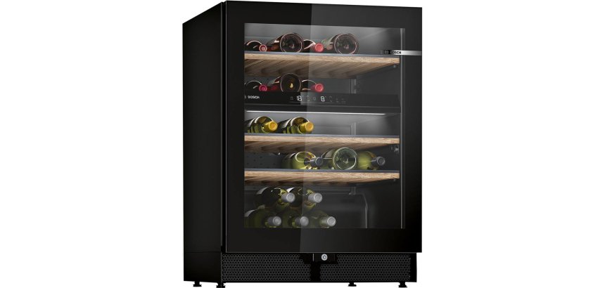 BOSCH Cave à vin de service KWK16ABGB, Série 6, Double zone de températures