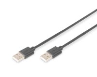 Câble USB 2.0, USB-A mâle - USB-A mâle, 1,0 m