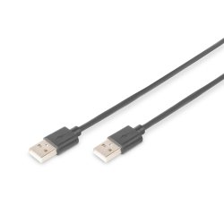 Câble USB 2.0, USB-A mâle - USB-A mâle, 1,0 m