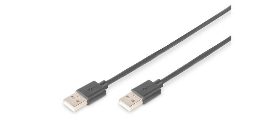 Câble USB 2.0, USB-A mâle - USB-A mâle, 1,0 m