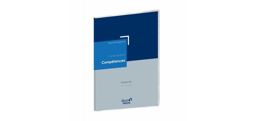 Carnet de bord quovadis special enseignants           competences suivi individuel  40 eleves 210x290mm 90gr
