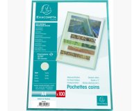 Sachet 100 pochettes polypropylène grainé 12/100e - A4