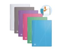 Protège-documents Oxford Hawaï A4 160 vues / 80 pochettes couverture polypro coloris assortis