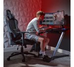 X Rocker 2021032 Gaming-Stuhl Videospielsessel Gepolsterter Stuhl Schwarz