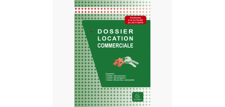 Dossier location commerciale - Vert