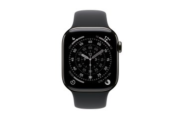 Apple MXLK3ZM/A Accesorios para dispositivos vestibles inteligentes Grupo de rock Negro Fluoroelastómero