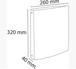 Exacompta 51379E cartella Polipropilene (PP) Giallo A4