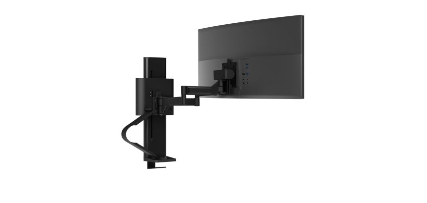 Ergotron TRACE 45-657-224 support d'écran plat pour bureau 94 cm (37") Noir