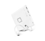 DICOTA D31893 chargeur d'appareils mobiles Ordinateur portable, Smartphone, Tablette Blanc Charge rapide Intérieure