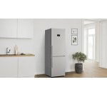BOSCH Réfrigérateur congélateur bas KGN367ICT, Série 4,186 x 60 cm, Inox, No Frost
