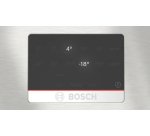 BOSCH Réfrigérateur congélateur bas KGN367ICT, Série 4,186 x 60 cm, Inox, No Frost