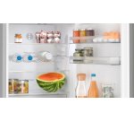 BOSCH Réfrigérateur congélateur bas KGN367ICT, Série 4,186 x 60 cm, Inox, No Frost