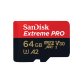 SanDisk Extreme PRO 64 GB MicroSDXC UHS-I Clase 10