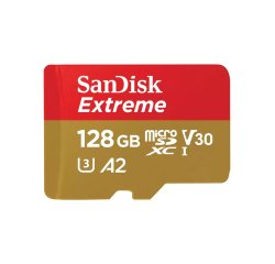 SanDisk Extreme - flash memory card - 128 GB - microSDXC UHS-I