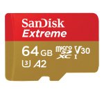 SanDisk Extreme 64 Go MicroSDXC UHS-I Classe 10