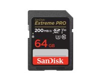 Tarjeta de memoria SDXC SanDisk Extreme PRO de 64 GB, clase 10