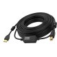 Vision TC 10MUSB+/BL/2 câble USB USB 2.0 10 m USB A USB B Noir