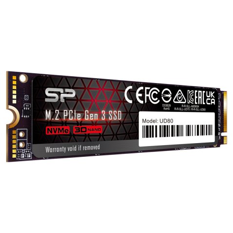 Silicon Power UD80 500 Go M.2 PCI Express 3.0 NVMe 3D NAND