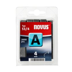 Agrafes pour cloueur 53/4 novus boite de 1800