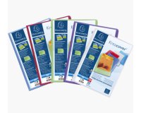 Protège-documents en polypropylène semi-rigide KreaCover® Chromaline 200 vues - A4 - Couleurs assorties