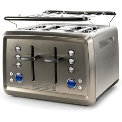 BLACK & DECKER Grille pain 4 fentes BXTO1960E