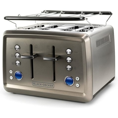 BLACK & DECKER Grille pain 4 fentes BXTO1960E