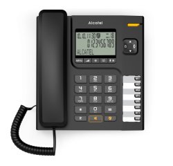 Teléfono  Alcatel T78 Identificador de llamadas Negro