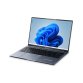 YASHI YP1669 laptop AMD Ryzen™ 7 6800H Computer portatile 40,6 cm (16") WUXGA 32 GB DDR5-SDRAM 1 TB SSD Wi-Fi 6E (802.11ax) Windows 11 Pro Inglese, Italiano Nero, Grigio