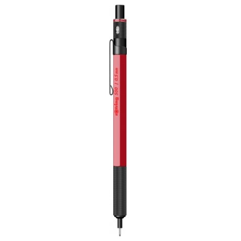 Portemine rotring 500 coloris rouge 0,5mm