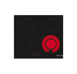 BOSCH Plaque vitroceramique PKF611BB8E Série 4, 60 cm , noir