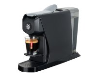 Machine à café à dosette professionnelle Malongo EOH, noir brillant